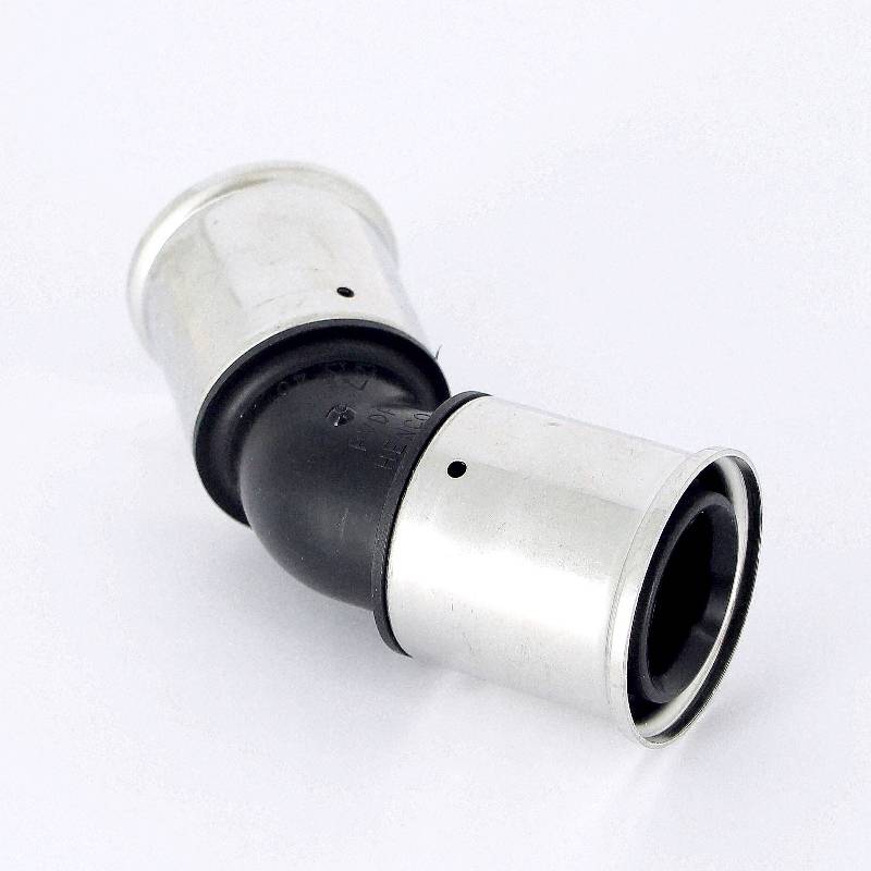 Угольник пресс HENCO 40х40 мм 45 градусов PVDF 27PK-4040