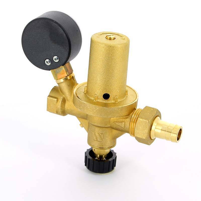 Клапан подпиточный WATTS ALOMD 1/2 В со штуцером и манометром 10004890