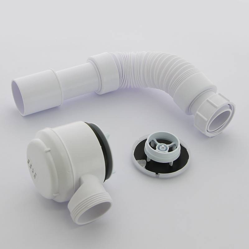 Сифон для поддона McAlpine бутылочный раздвижной 300-500 мм высота 65 мм выход 40/50 мм MRS5C-SLF-65