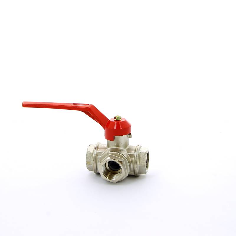 Кран шаровой трехходовой ITAP 128 T-порт рычаг 1 ВВ 1280100T