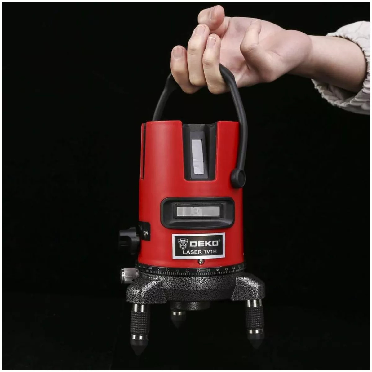 Нивелир лазерный DEKO DKLL02RB SET 4 со штативом 065-0223