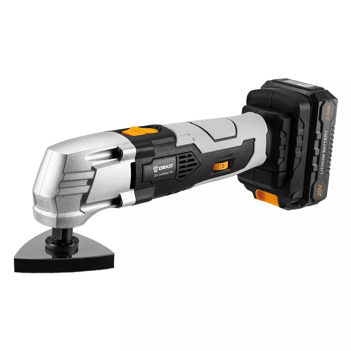 Реноватор аккумуляторный Deko DKOT20 Multi 20 В 2x2.0 Ач набор 38 предметов в сумке 063-4116