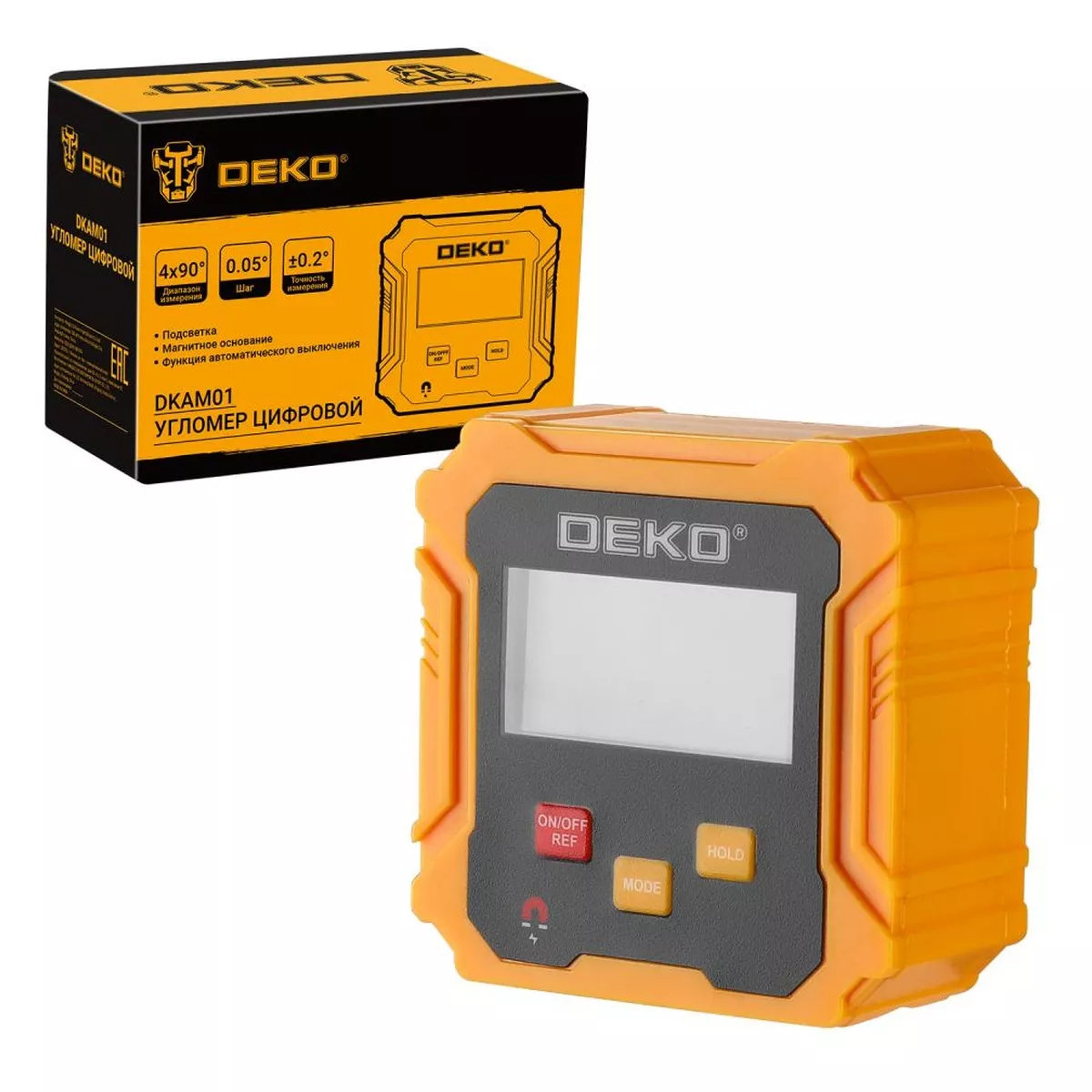Угломер цифровой Deko DKAM01 DKAM01