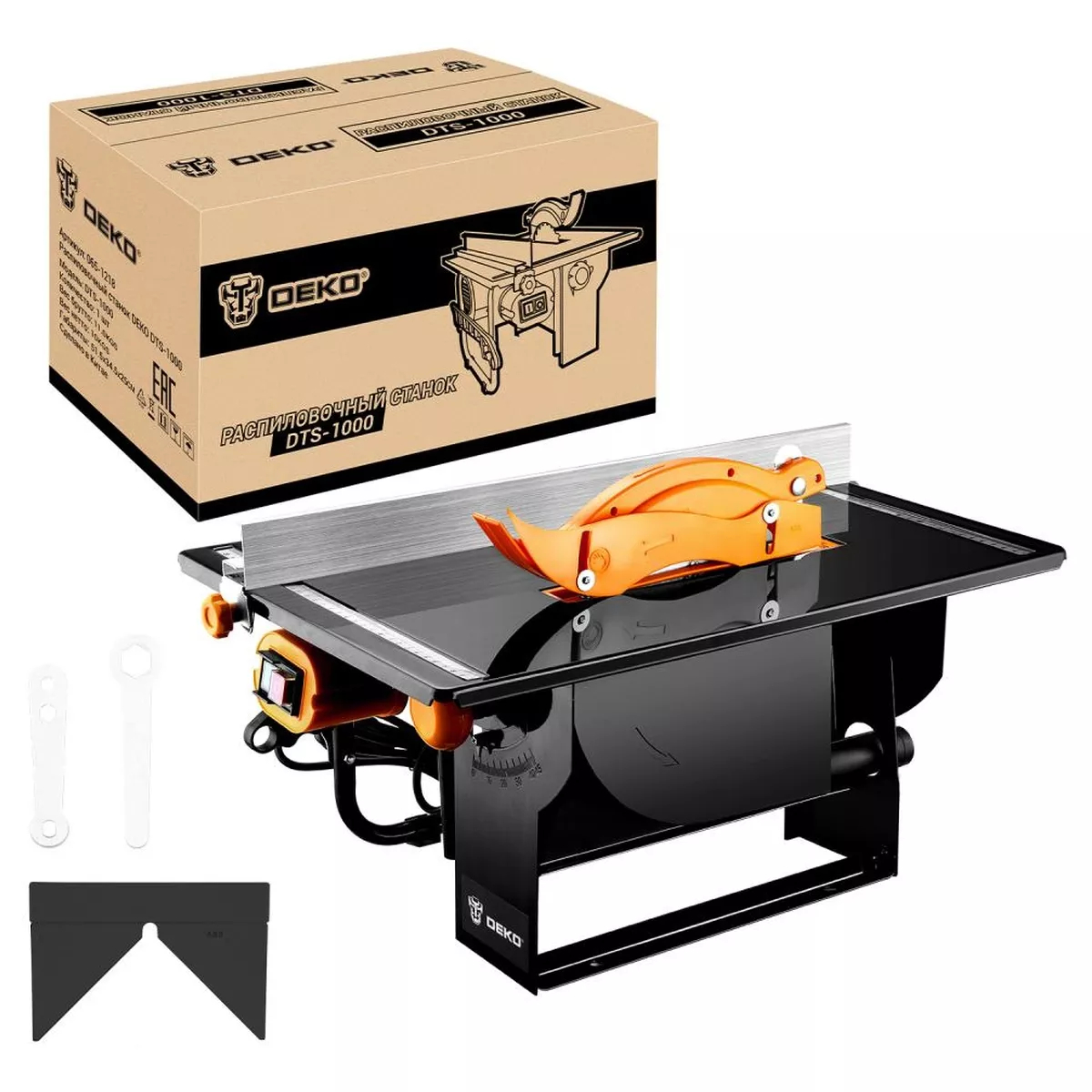 Станок распиловочный DEKO DTS-1000 1000 Вт 063-4200