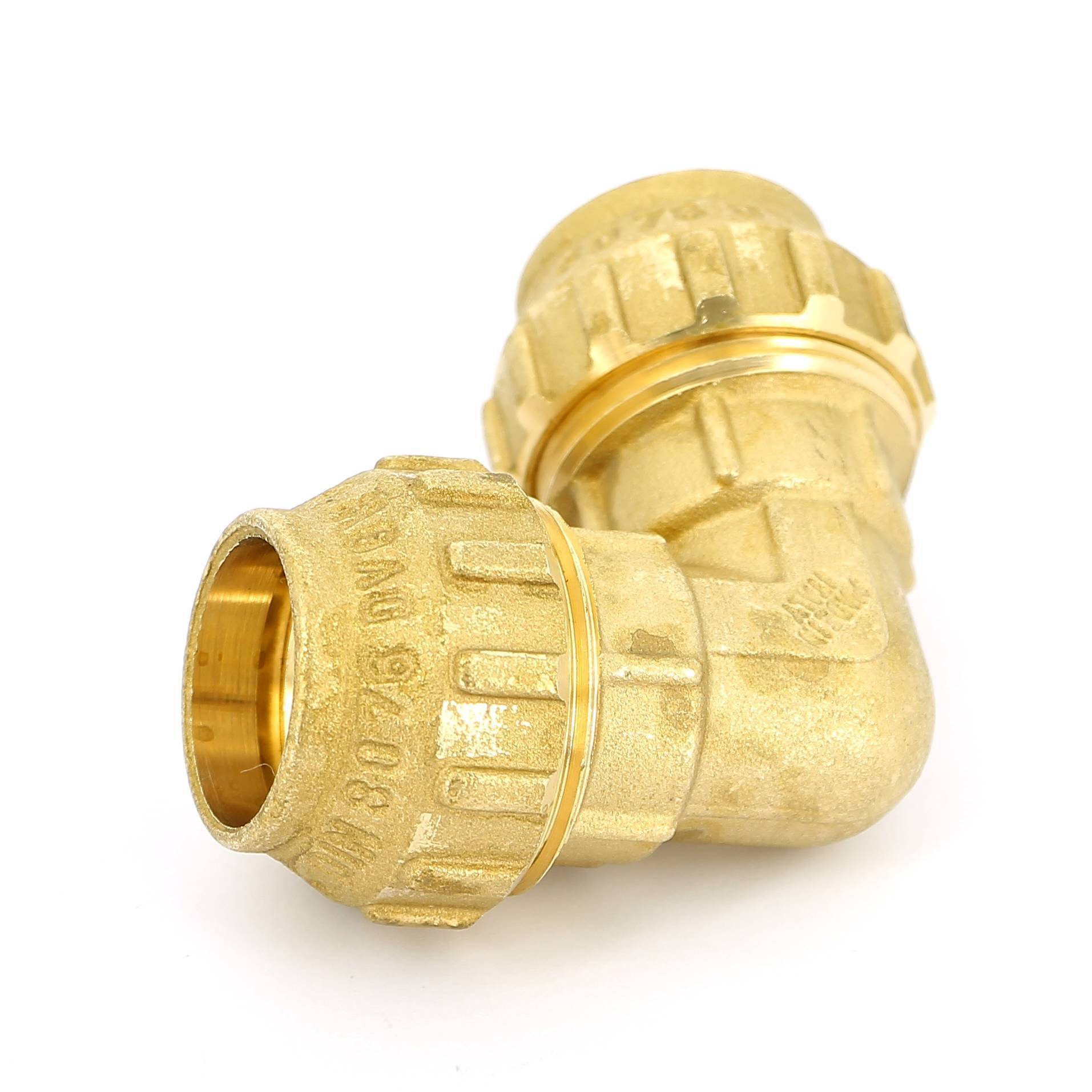 Угол обжимной Tiemme 25х25 мм для ПНД труб 3400012