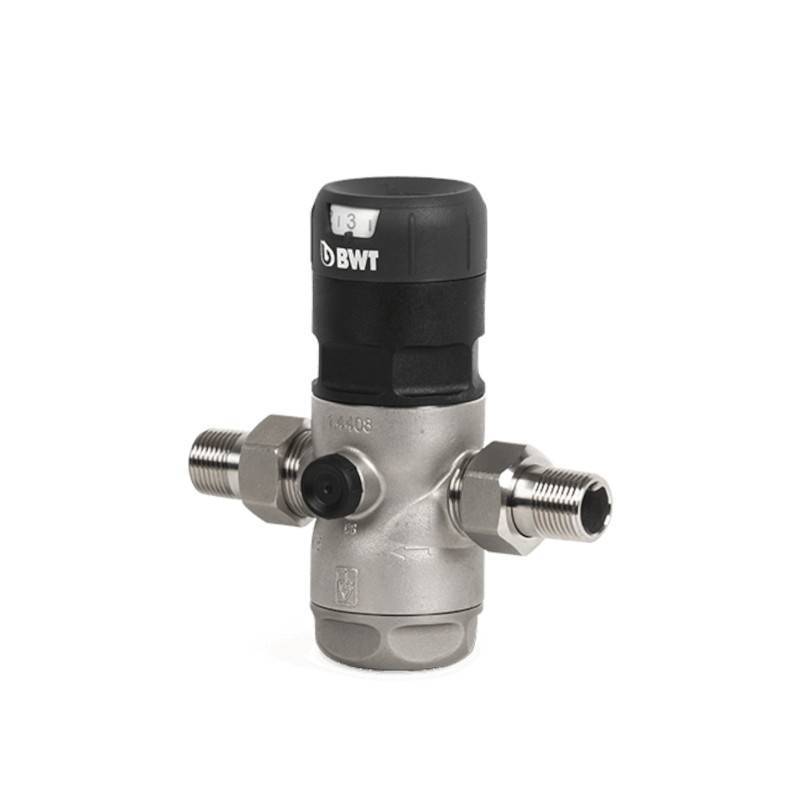 Редуктор давления BWT D1 Inox 3/4 1.5-7 бар PN25 для горячей воды 125300296
