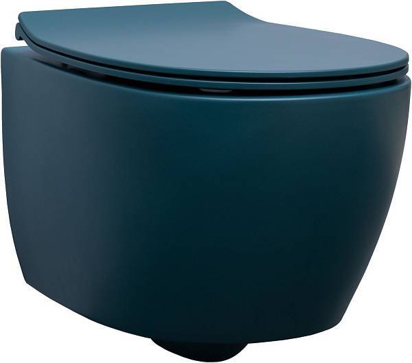 Унитаз подвесной Allen Brau Fantasy 36.3x51x40 см зеленый 4.11004.PT