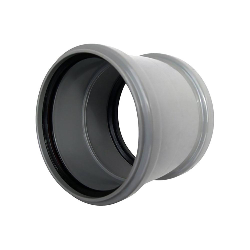 Муфта VALFEX двухраструбная 40 мм для внутренней канализации 20105040