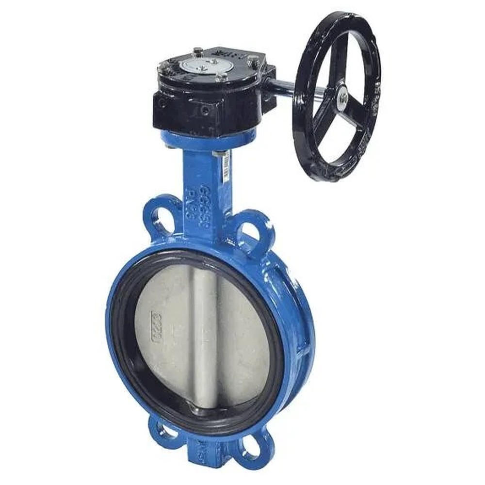 Затвор дисковый поворотный Benarmo EURO Ду 300 Ру 10/16 с редуктором диск нерж. сталь EPDM НС-1725821