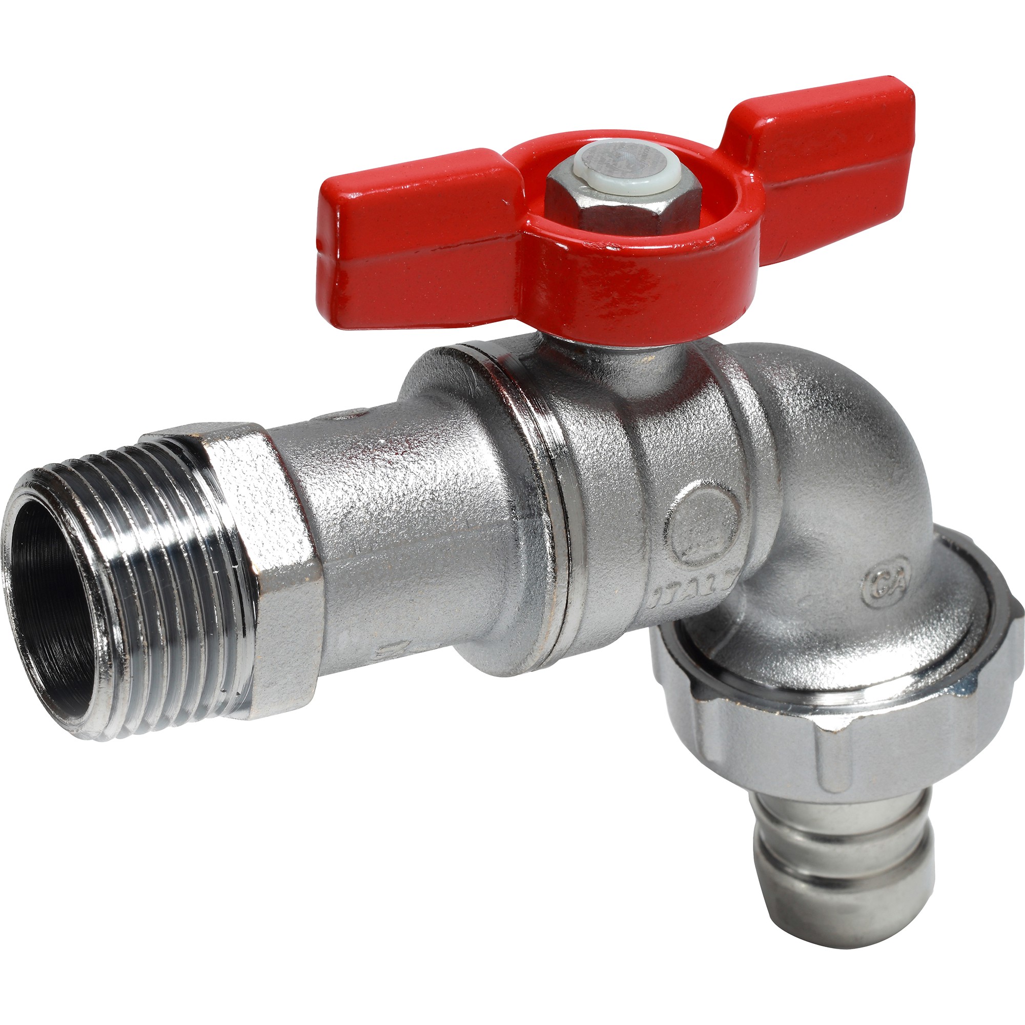 Кран шаровой садовый Giacomini 1/2 НР бабочка R620X003