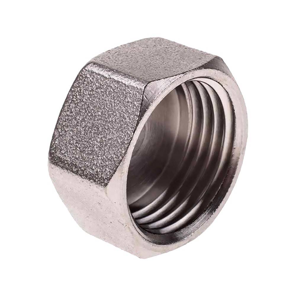 Заглушка резьбовая VALFEX никелированная 1 1/4 дюйма ВР VF.590.N.114