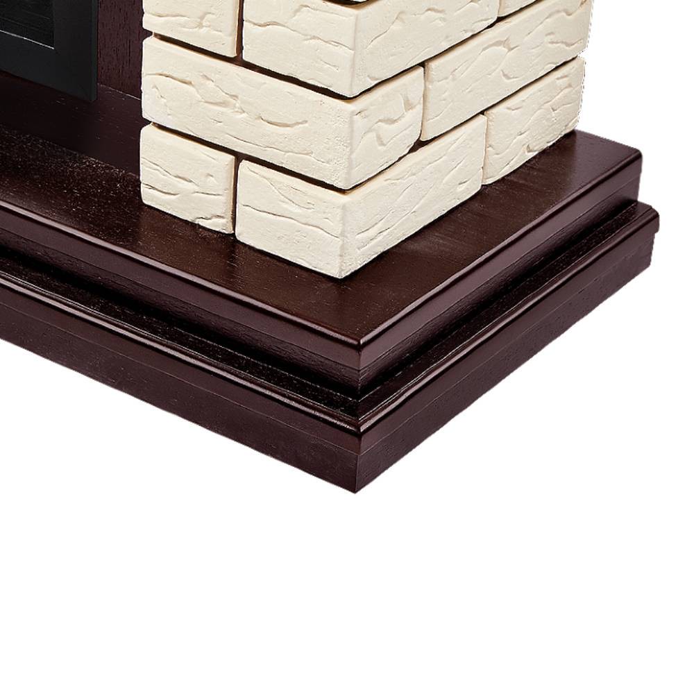 Каминокомплект Electrolux Bricks 30 камень бежевый шпон темный дуб с очагом EFP/P-3020LS N 1748160