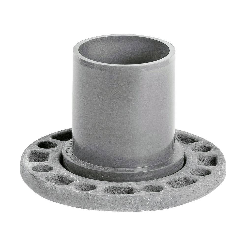 Патрубок ХЕМКОР гладкий с металлическим фланцем 160х150 мм 1455297