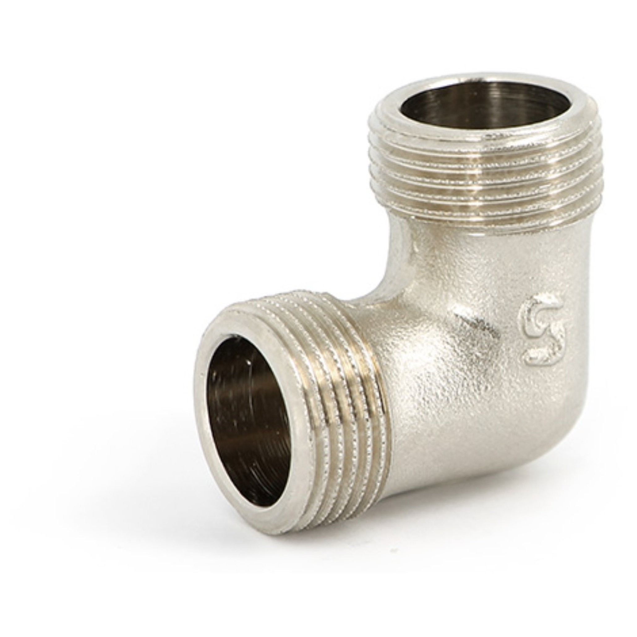 Угольник резьбовой Uni-Fitt 1 НР-НР никелированный 1513732