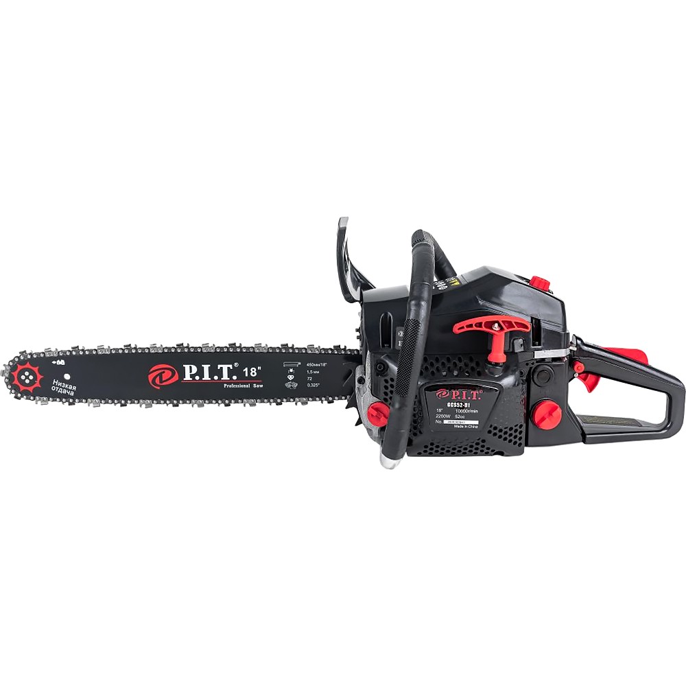 Бензопила P.I.T. GCS52-D1 СТАНДАРТ 450 мм 2.2 кВт GCS52-D1