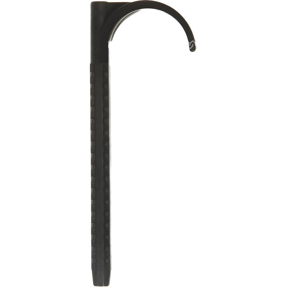 Крюк одинарный с дюбелем Varmega для труб VM15101