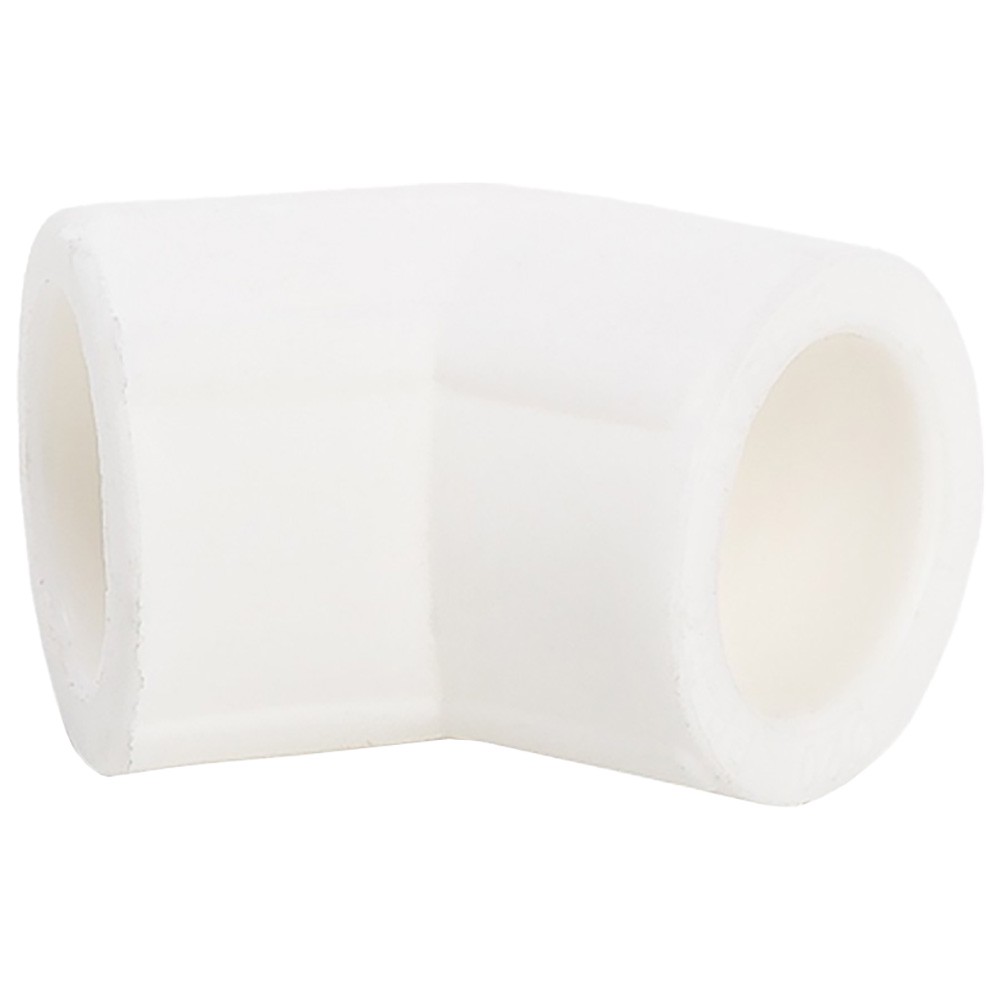 Угольник 45° Lammin PPR 75 мм LM-PPR-E45-75