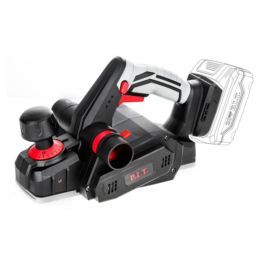 Рубанок аккумуляторный бесщеточный P.I.T. OnePower PEP20H-82A