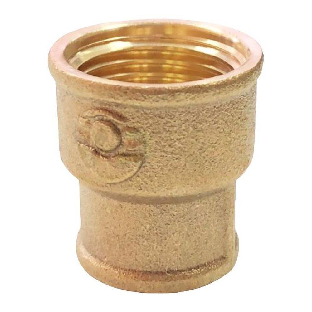 Муфта переходная VALFEX 1x3/4 дюйма ВР-ВР латунная VF.240.N.0605