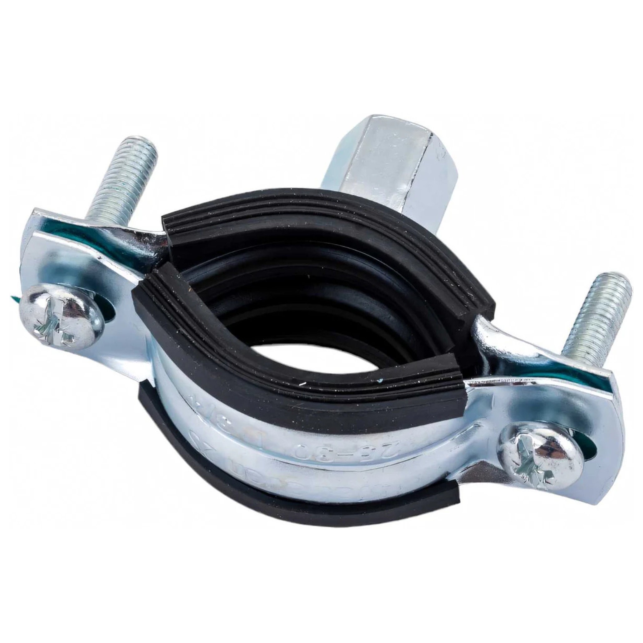 Хомут для труб Walraven 2S M8 25-30 мм оцинкованный с вкладышем EPDM 33335030