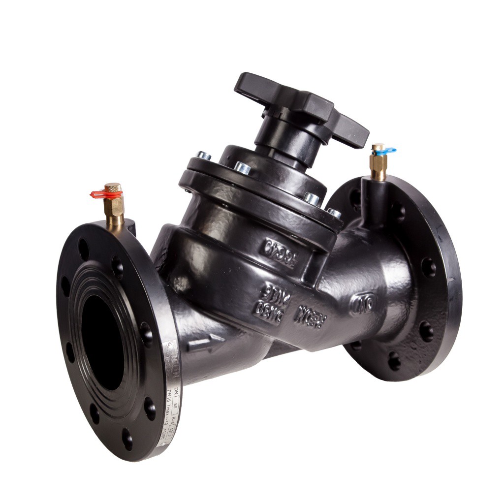 Клапан балансировочный ручной фланцевый REON RSV55 Ду40 Ру16 120 °C RSV55.040