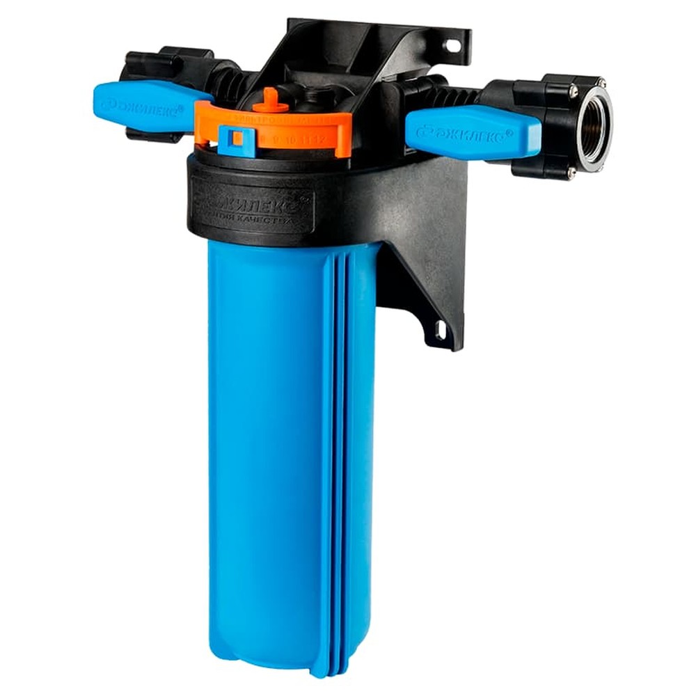 Корпус фильтра ДЖИЛЕКС 1 М Т 10 1 синий для холодной воды 9094