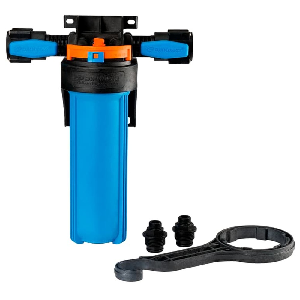 Корпус фильтра ДЖИЛЕКС 1 М Т 10 1 синий для холодной воды 9094