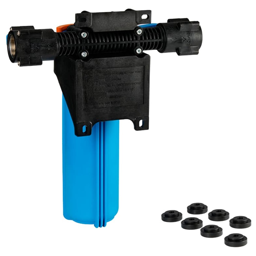 Корпус фильтра ДЖИЛЕКС 1 М Т 10 1 синий для холодной воды 9094