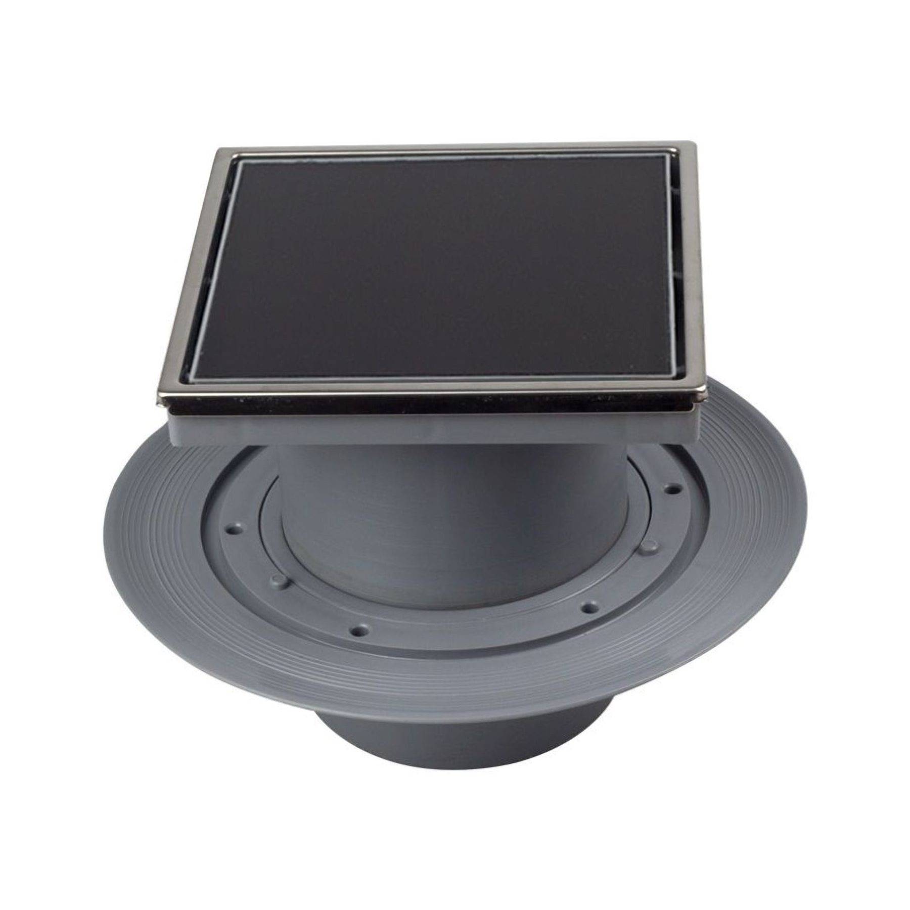 Трап для душа точечный Pestan Confluo Standard 150x150 мм Vertical Black Glass 13000361