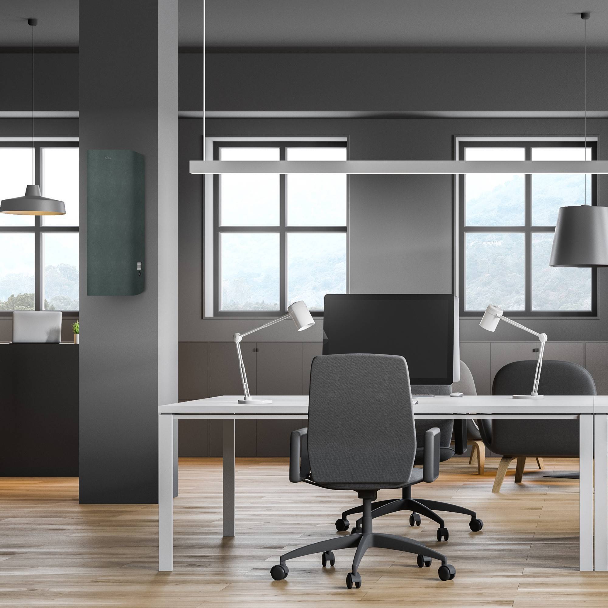 Чехол тканевый Ballu MС-100/150 WiFi-DG для рециркулятора на магнитной основе НС-1488476