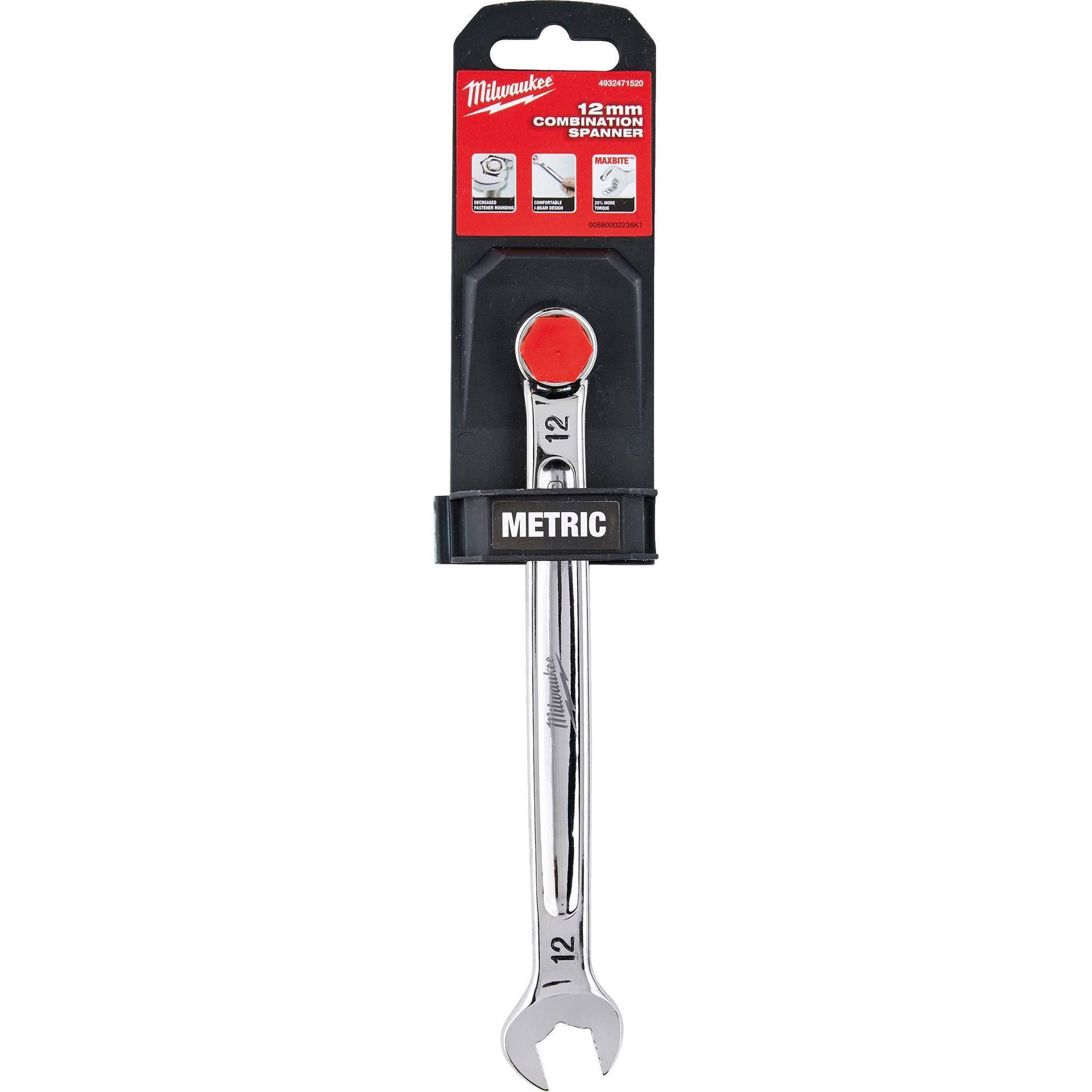 Ключ комбинированный Milwaukee MaxBite 12 мм 4932464242
