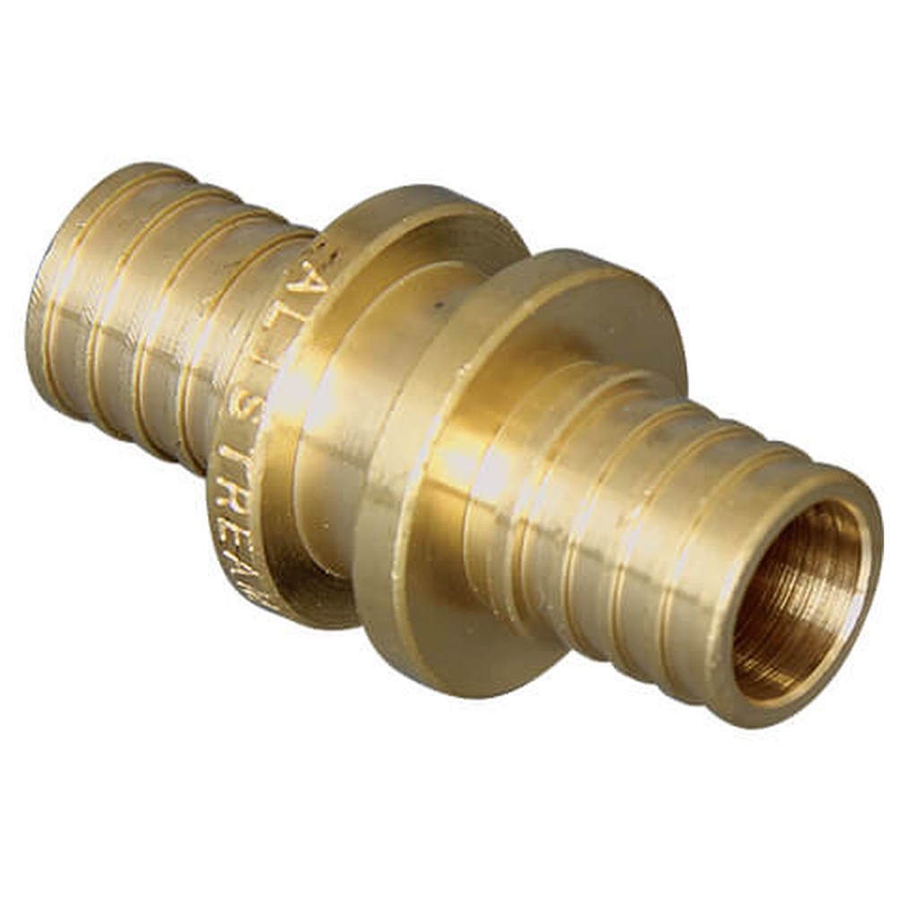 Муфта соединительная аксиальная TEBO 32х32 мм латунь 1653590