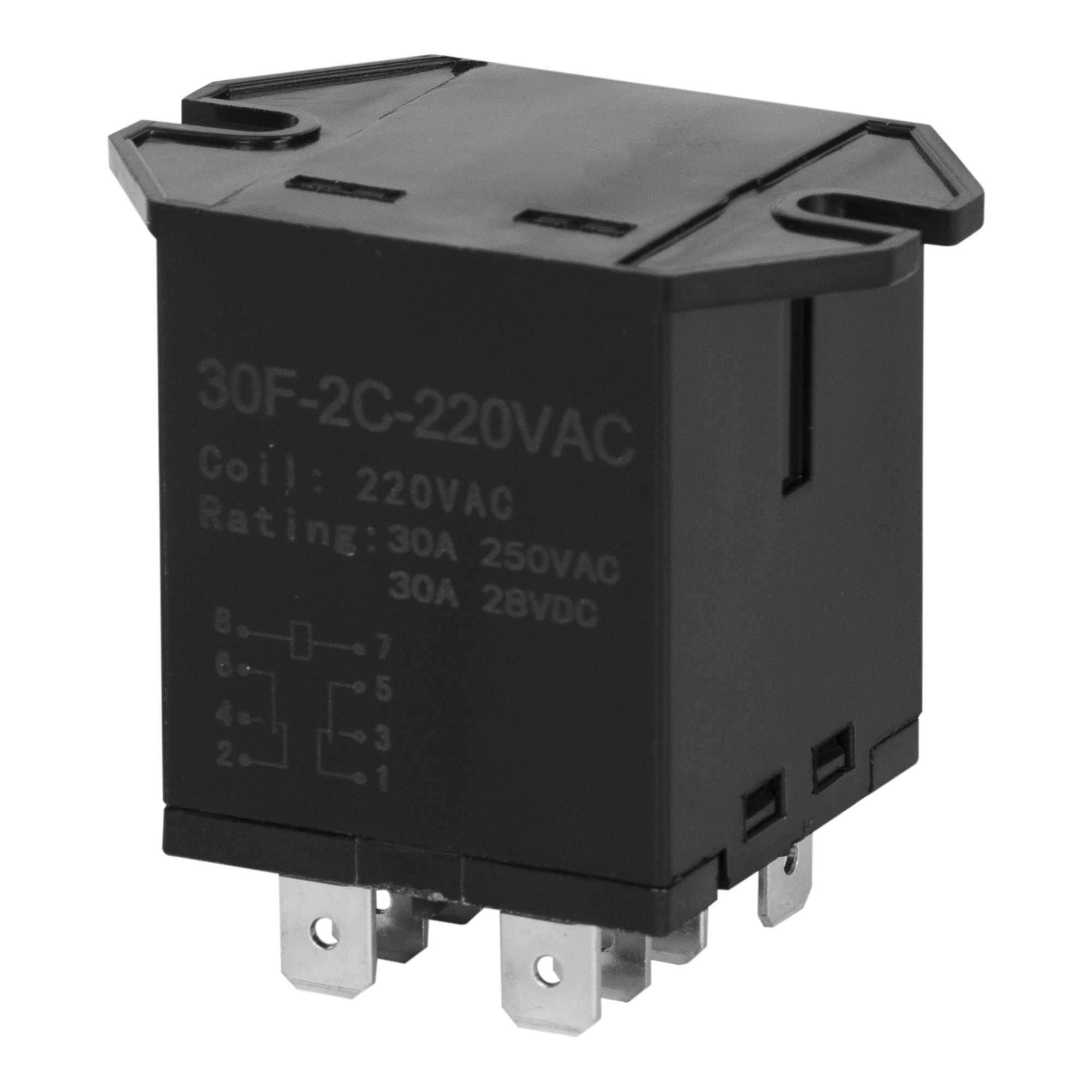 Реле силовое Sanyou JQX-30F/2C-220VAC для котлов 6-9 кВт JQX-30F/2C-220VAC