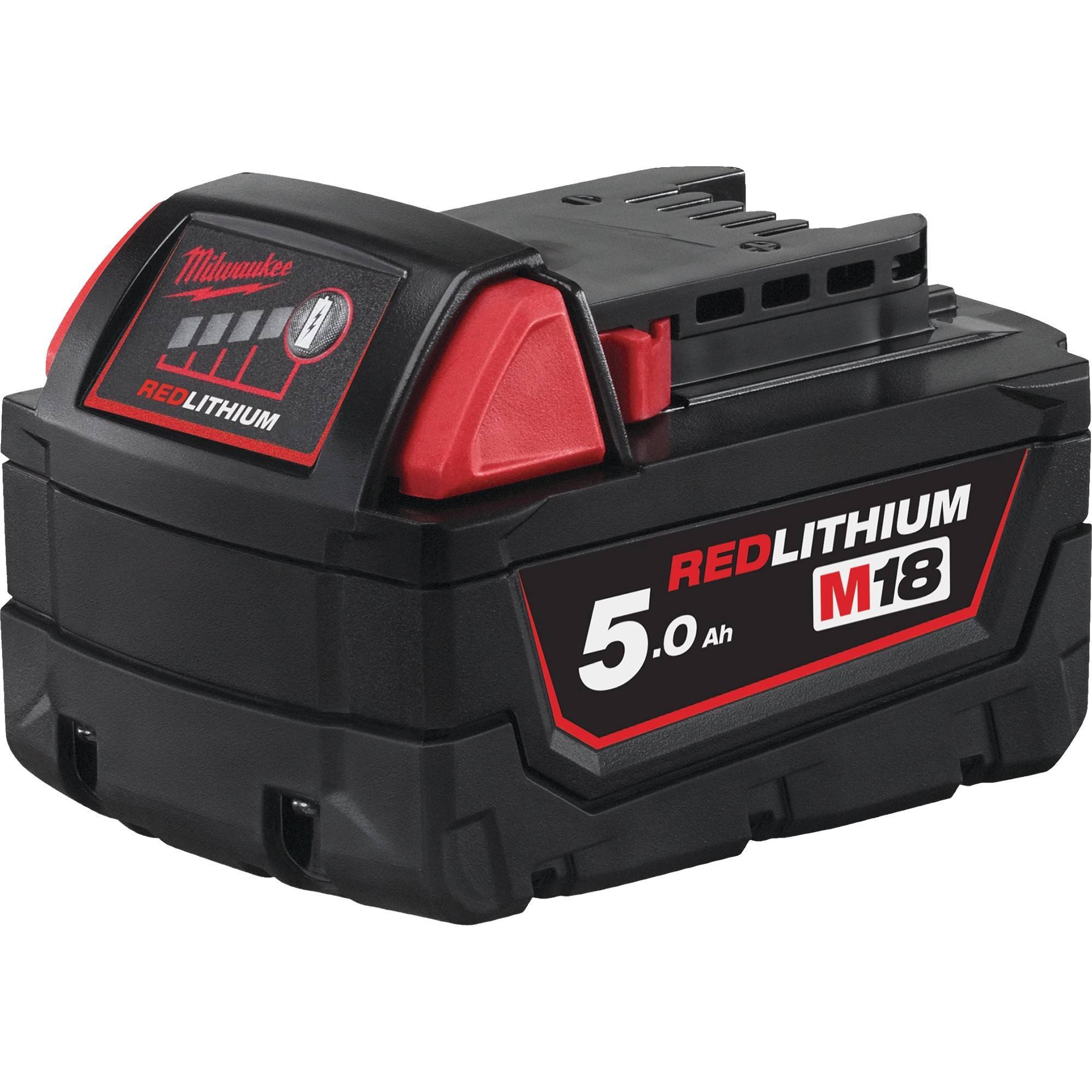 Аккумулятор Milwaukee M18 B5 Li-Ion 18 В 5 Ач 4932430483