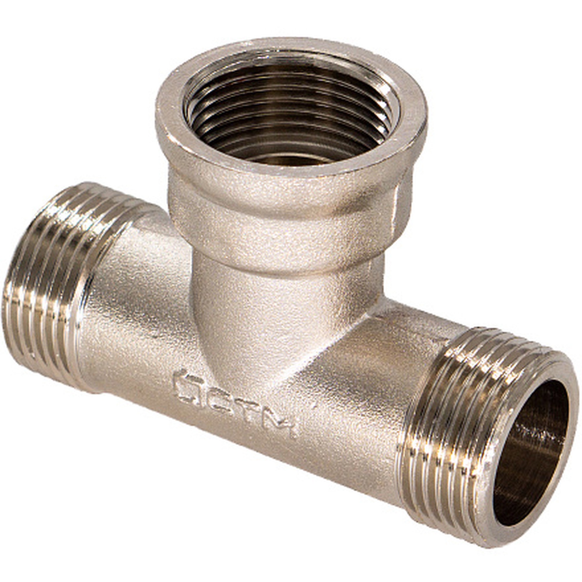 Тройник латунный СТМ 1/2 НР-ВР-НР НС-1213973