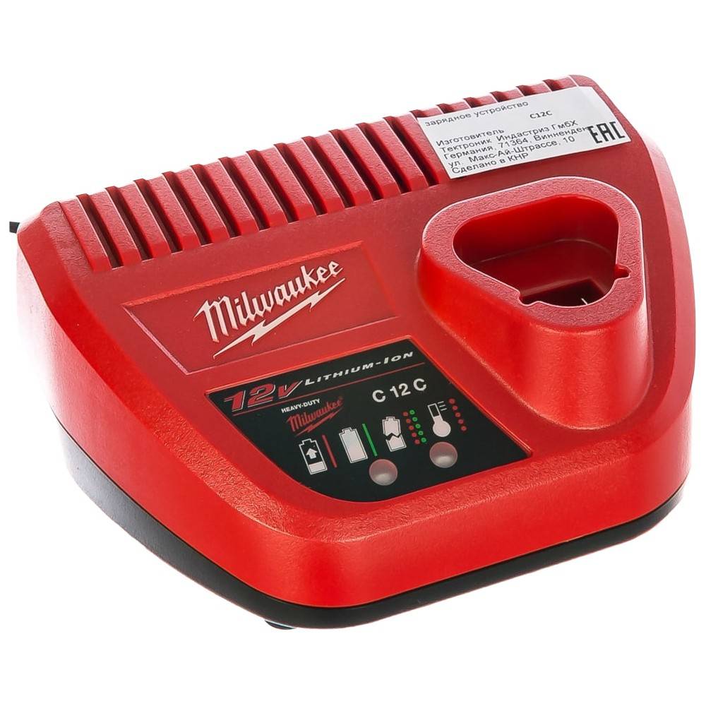 Зарядное устройство Milwaukee C12 C 4932352000