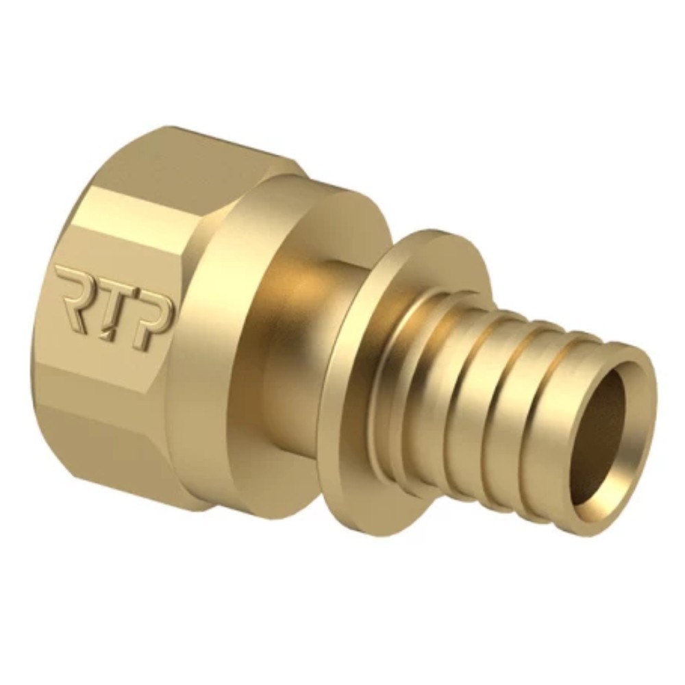 Муфта переходная аксиальная латунная РТП 16x1/2 дюйма ВР 33371