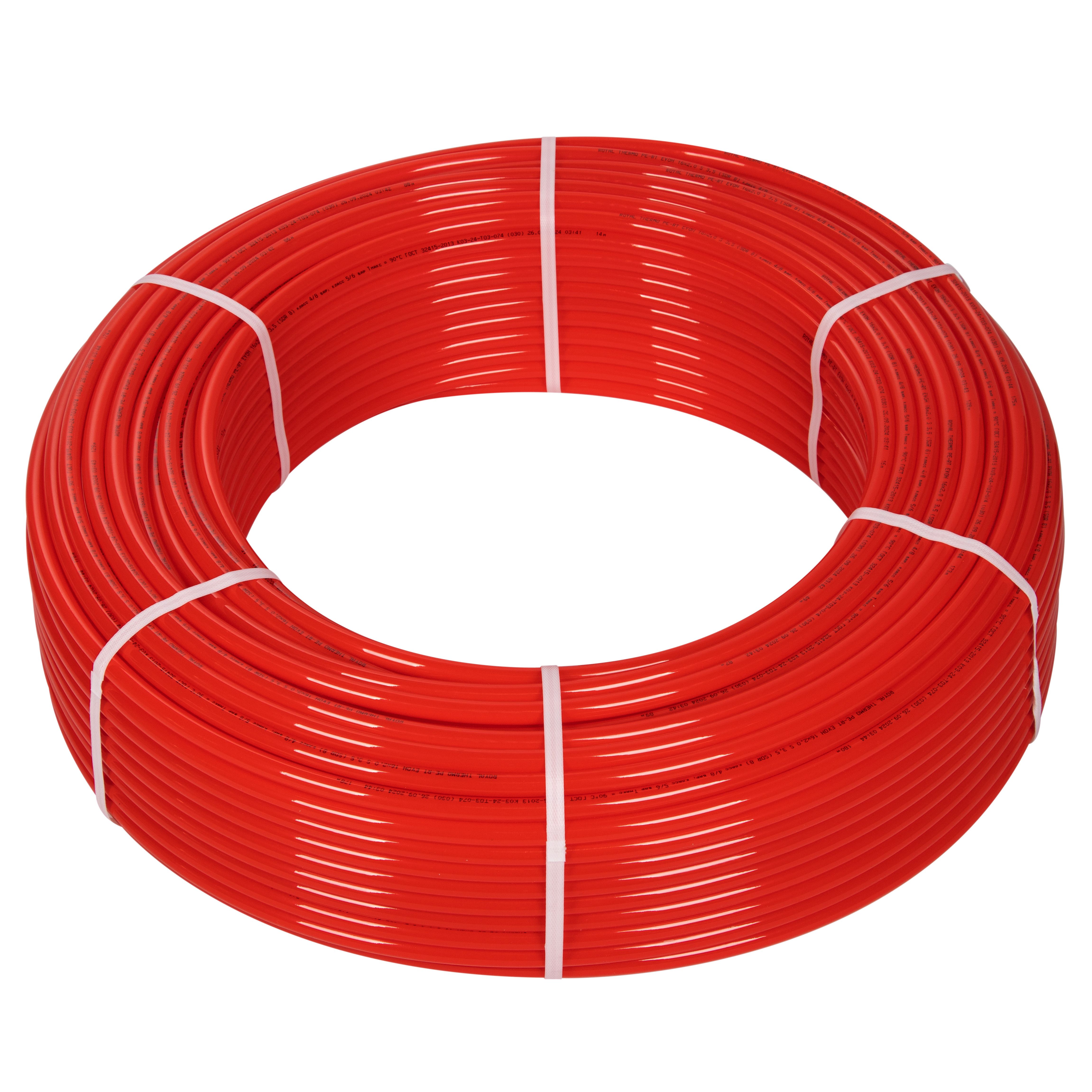 Труба полиэтиленовая Royal Thermo PE-RT/EVOH 16х2.0 мм бухта 200 м RTE 06.216VT2