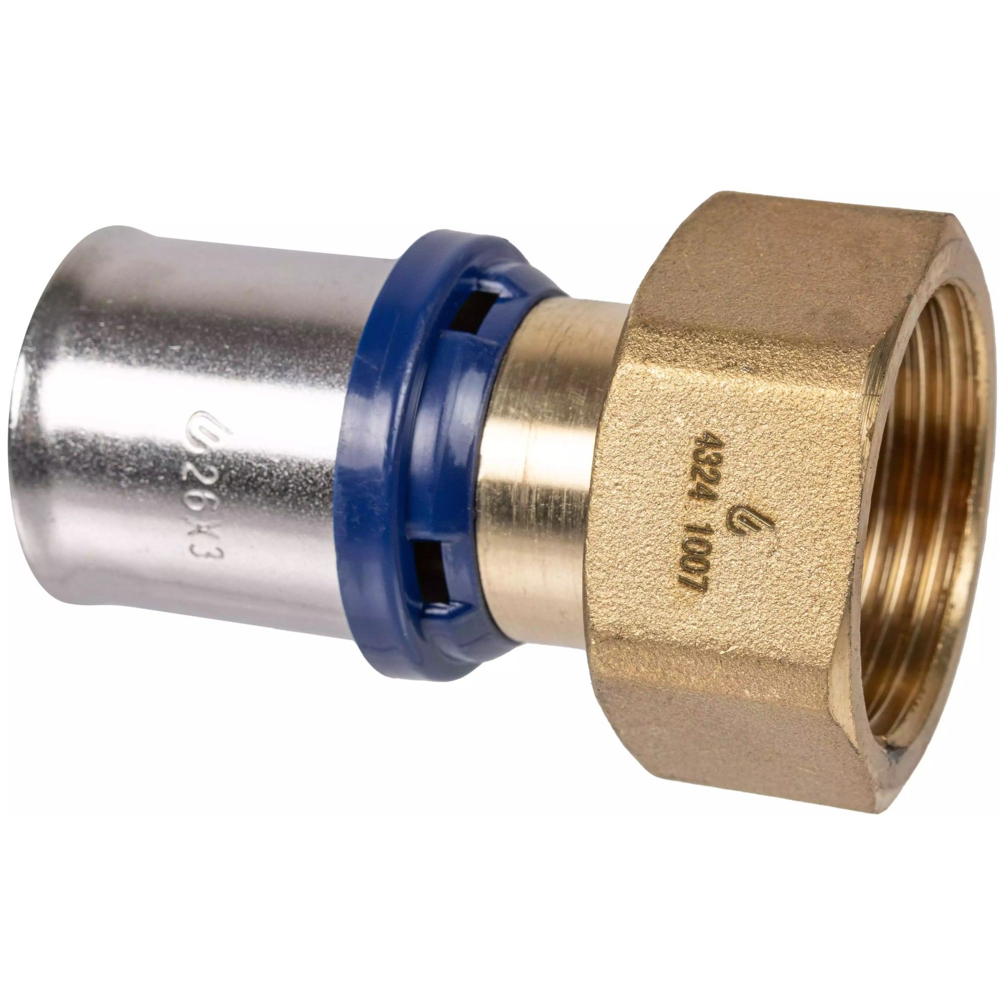 Штуцер обжимной USYSTEMS MLC Plus для металлопластиковых труб 16 - G 1/2 1237191