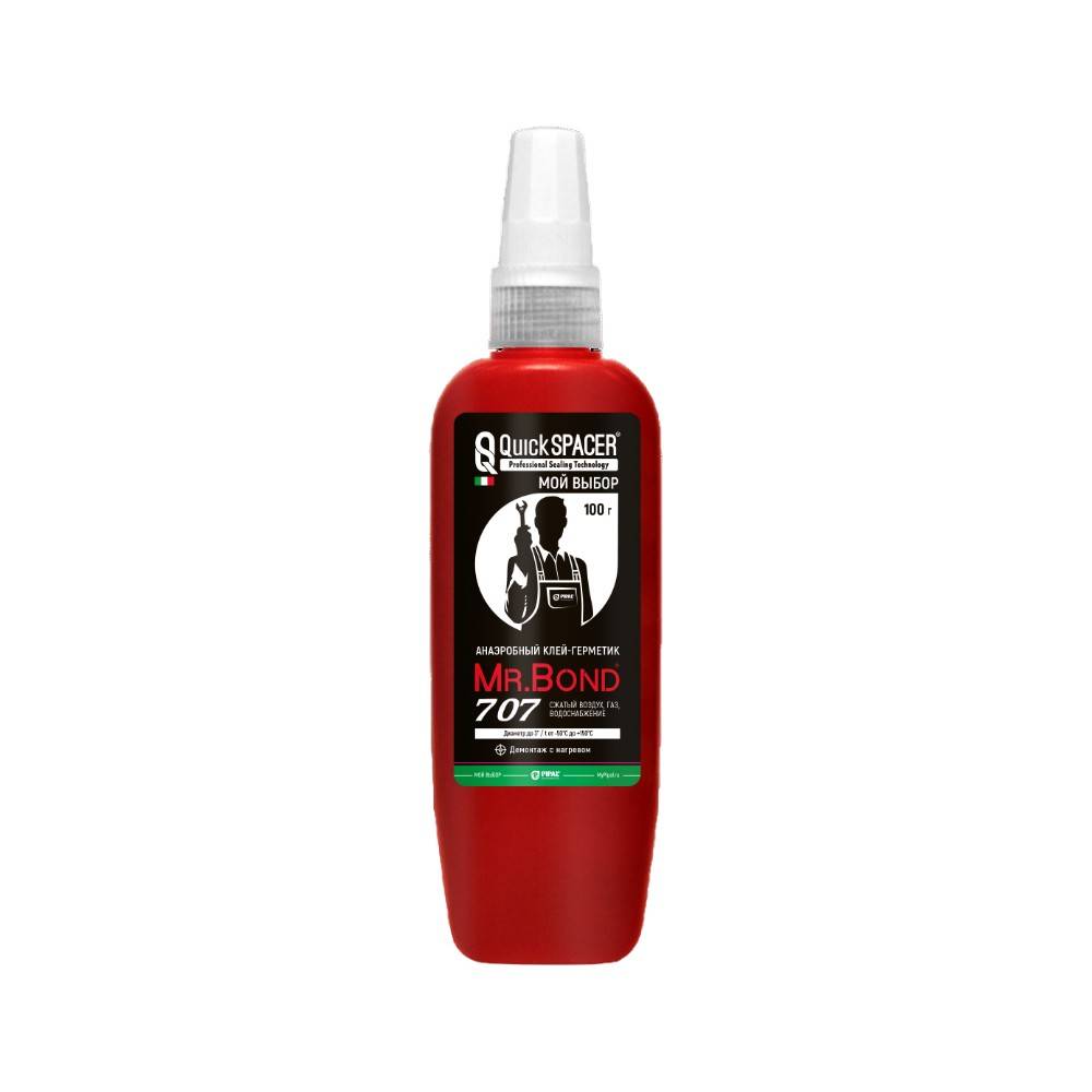 Клей-герметик анаэробный Mr.Bond 707 демонтаж с нагревом 100 г 1348105