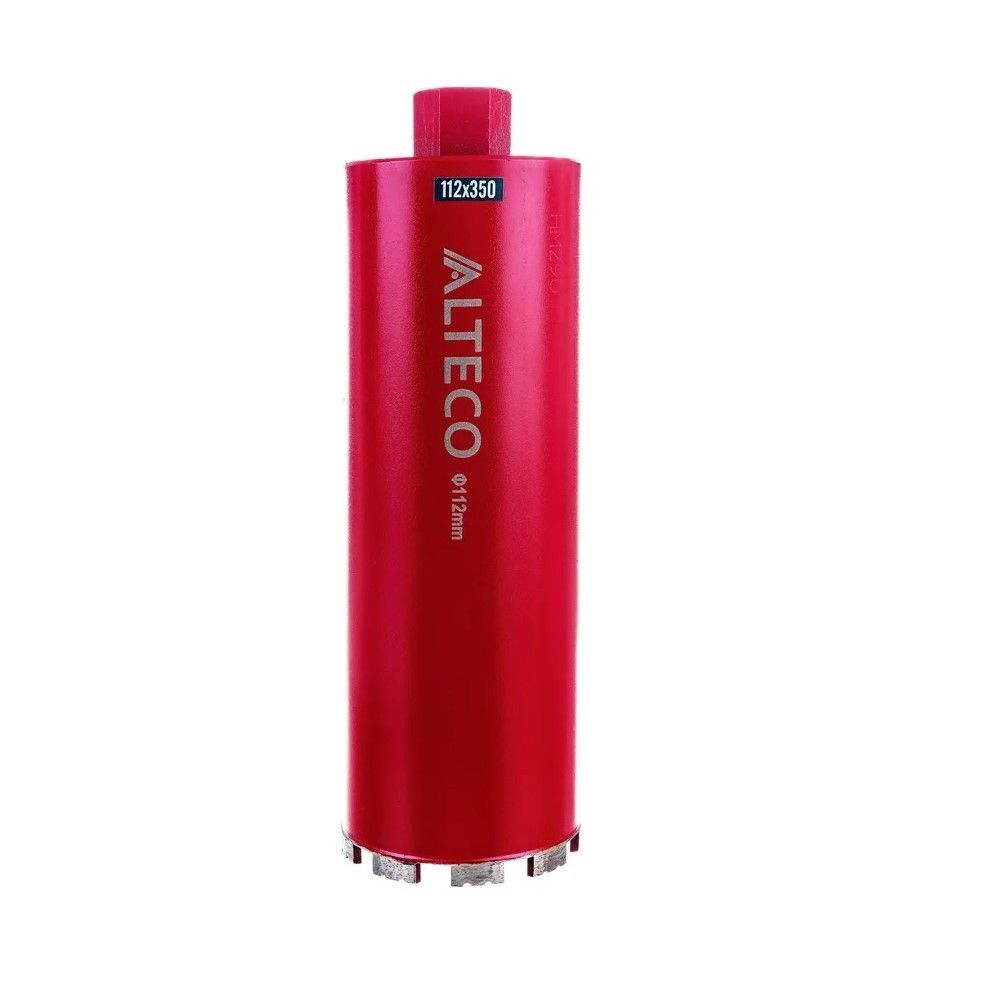 Коронка алмазная ALTECO Professional 112х350 мм 52149