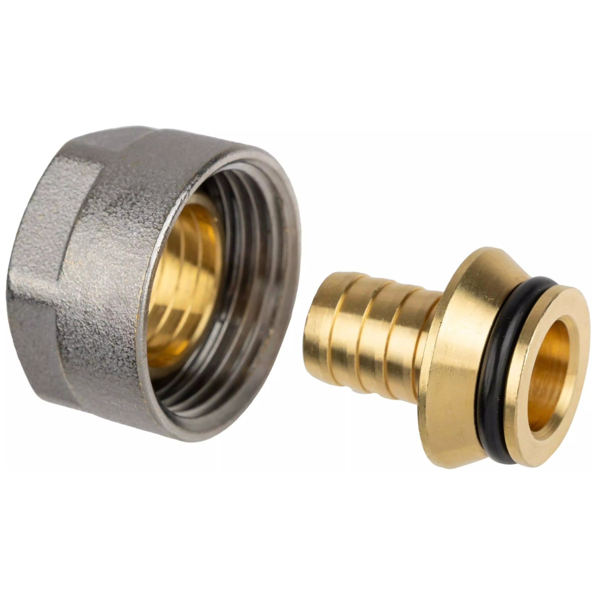 Адаптер Usystems зажимной Flex латунный 16x2,0-3/4 ВР 1237334