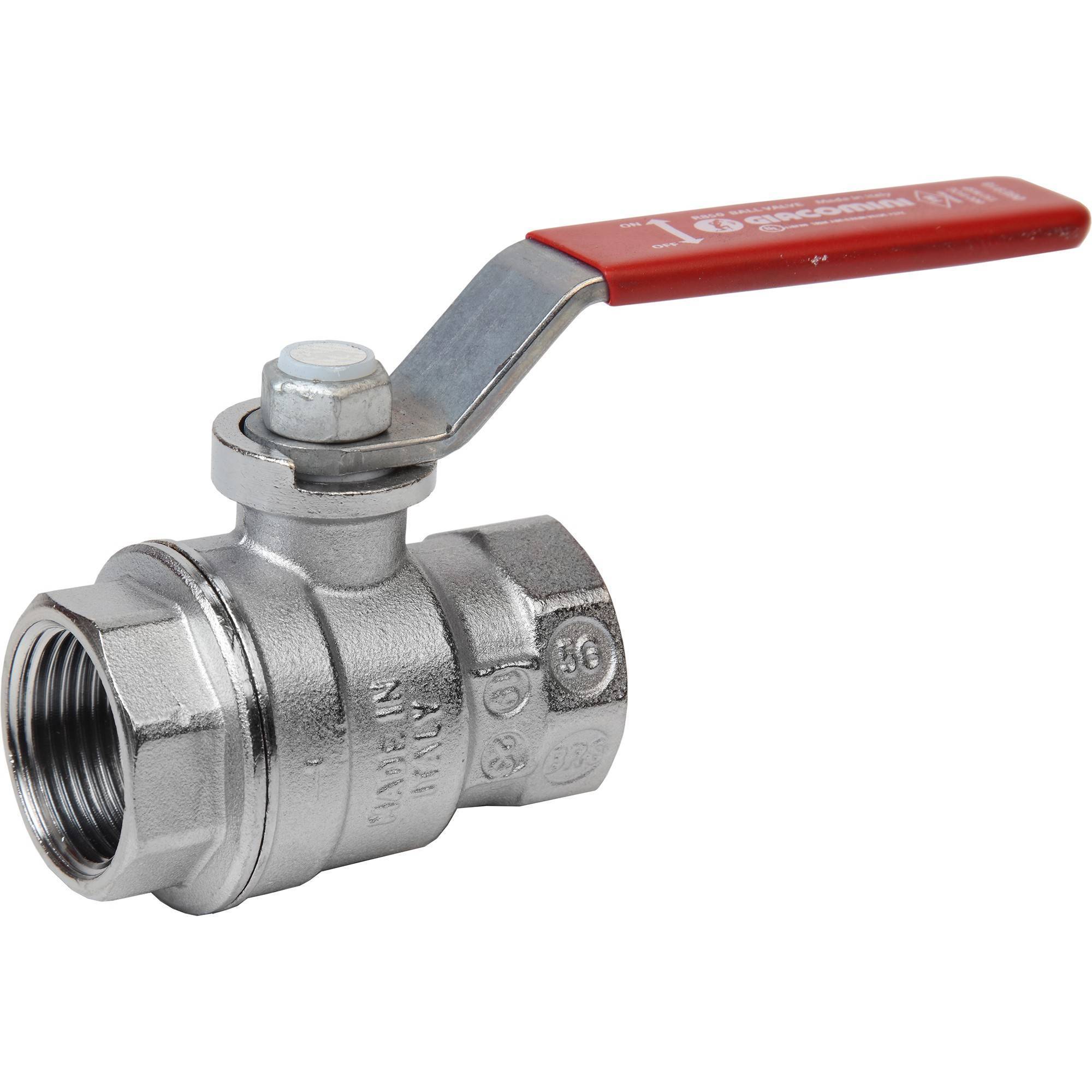 Кран шаровой Giacomini R850 1/4 ВР-ВР рычаг R850X021