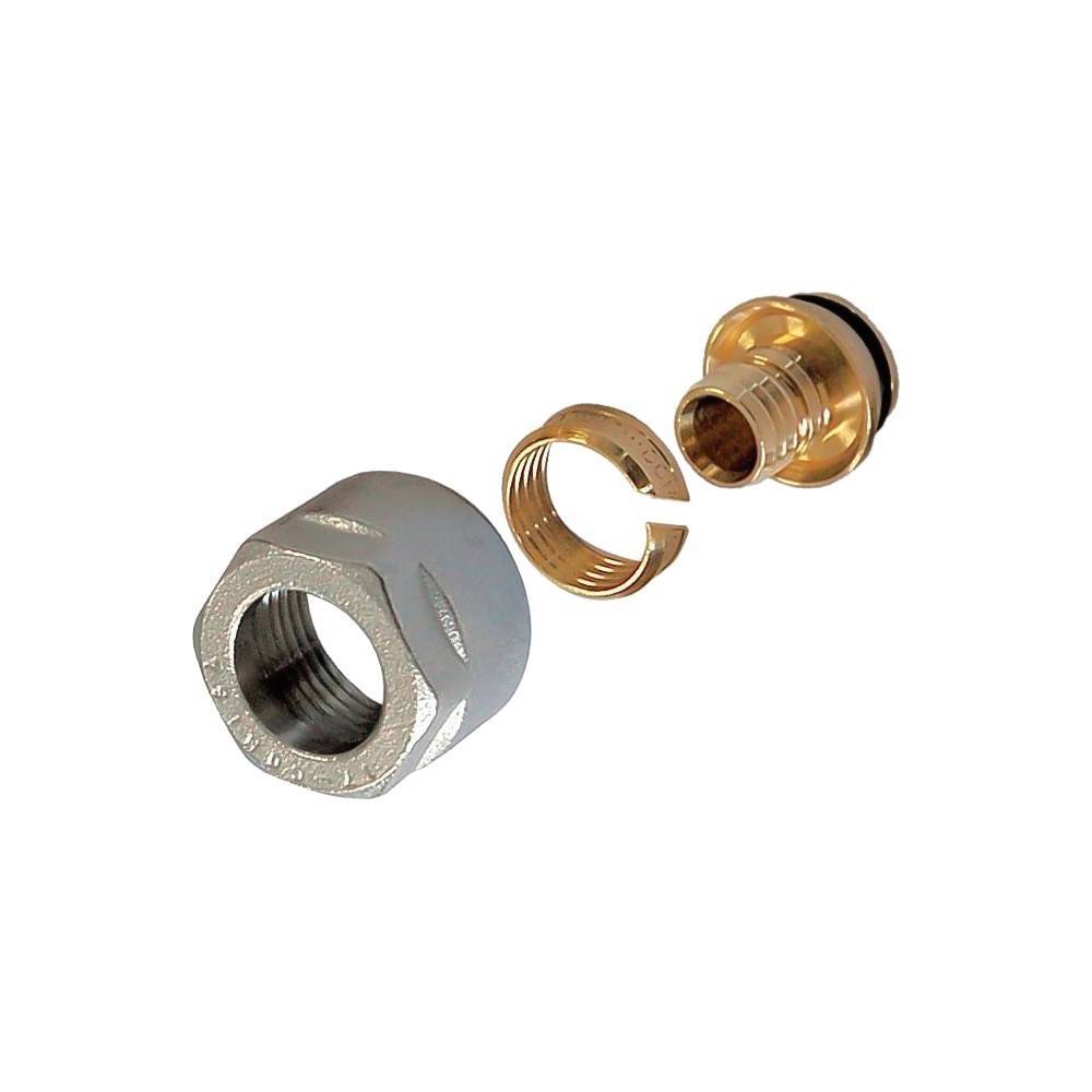 Адаптер Giacomini R179 Евроконус 3/4 E x (16 x 2.2) для металлопластиковых труб R179EY027