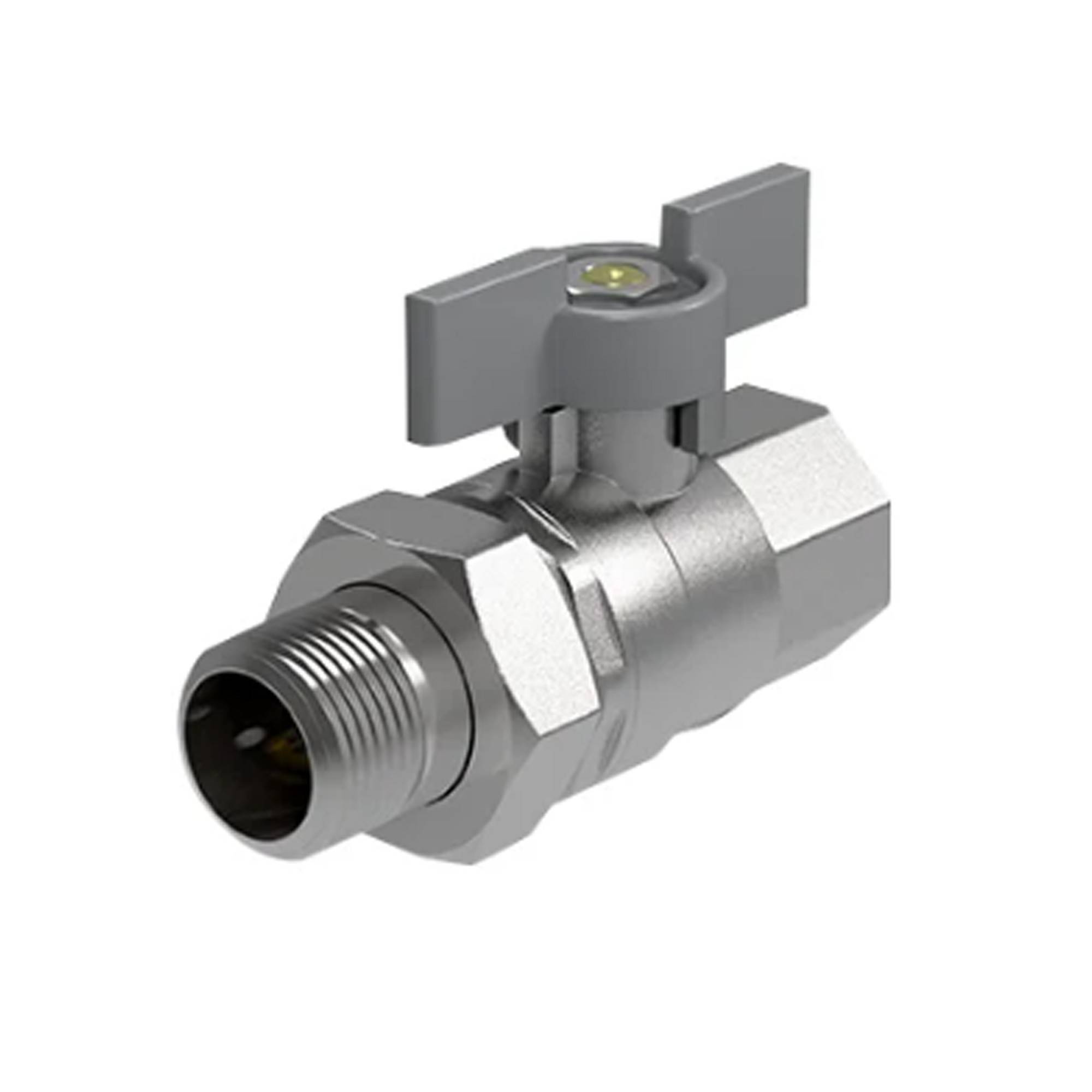 Кран шаровой Royal Thermo EXPERT 1 НВ бабочка RTE 02.006