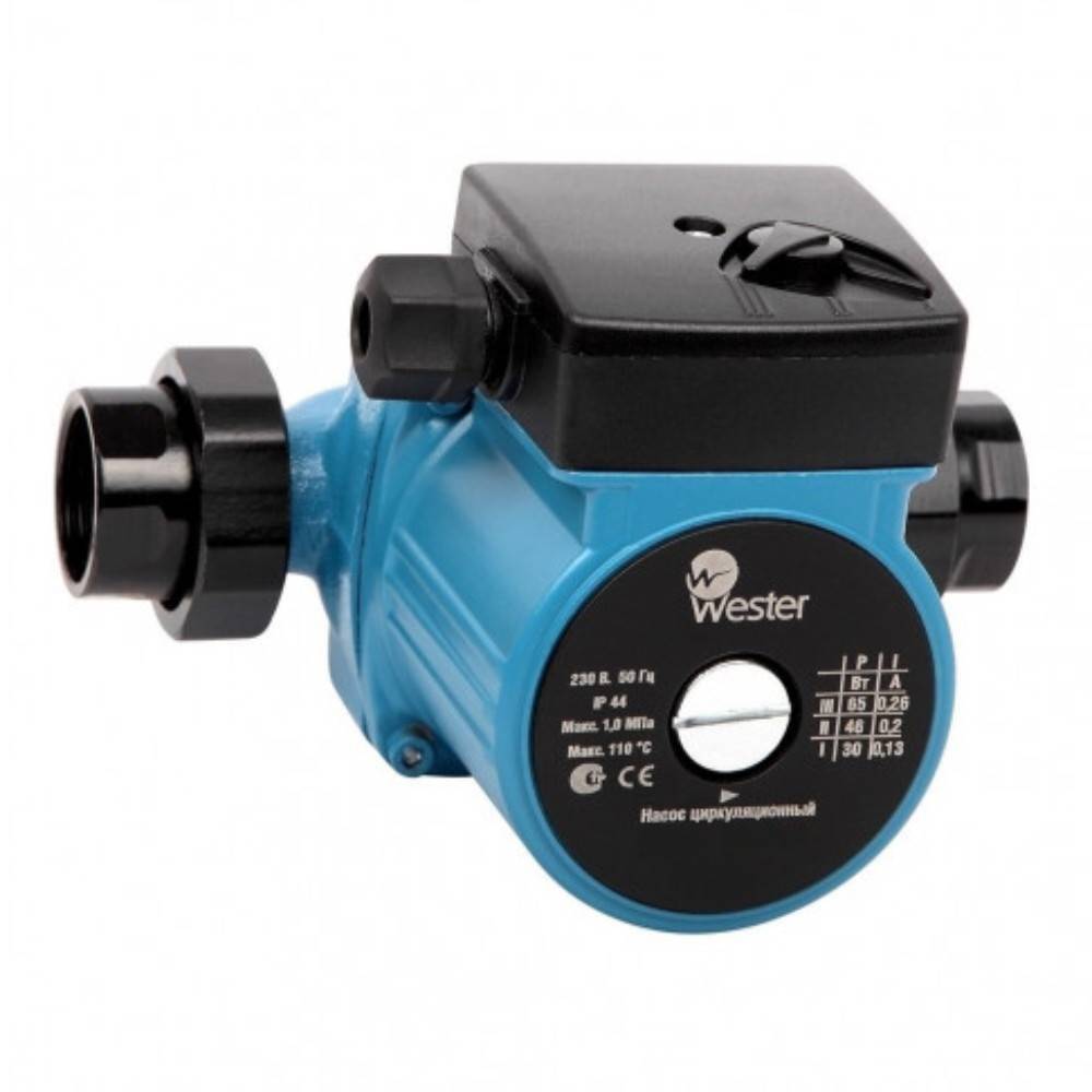 Насос циркуляционный Wester WCP 32-60G с гайками WCP 32-60G