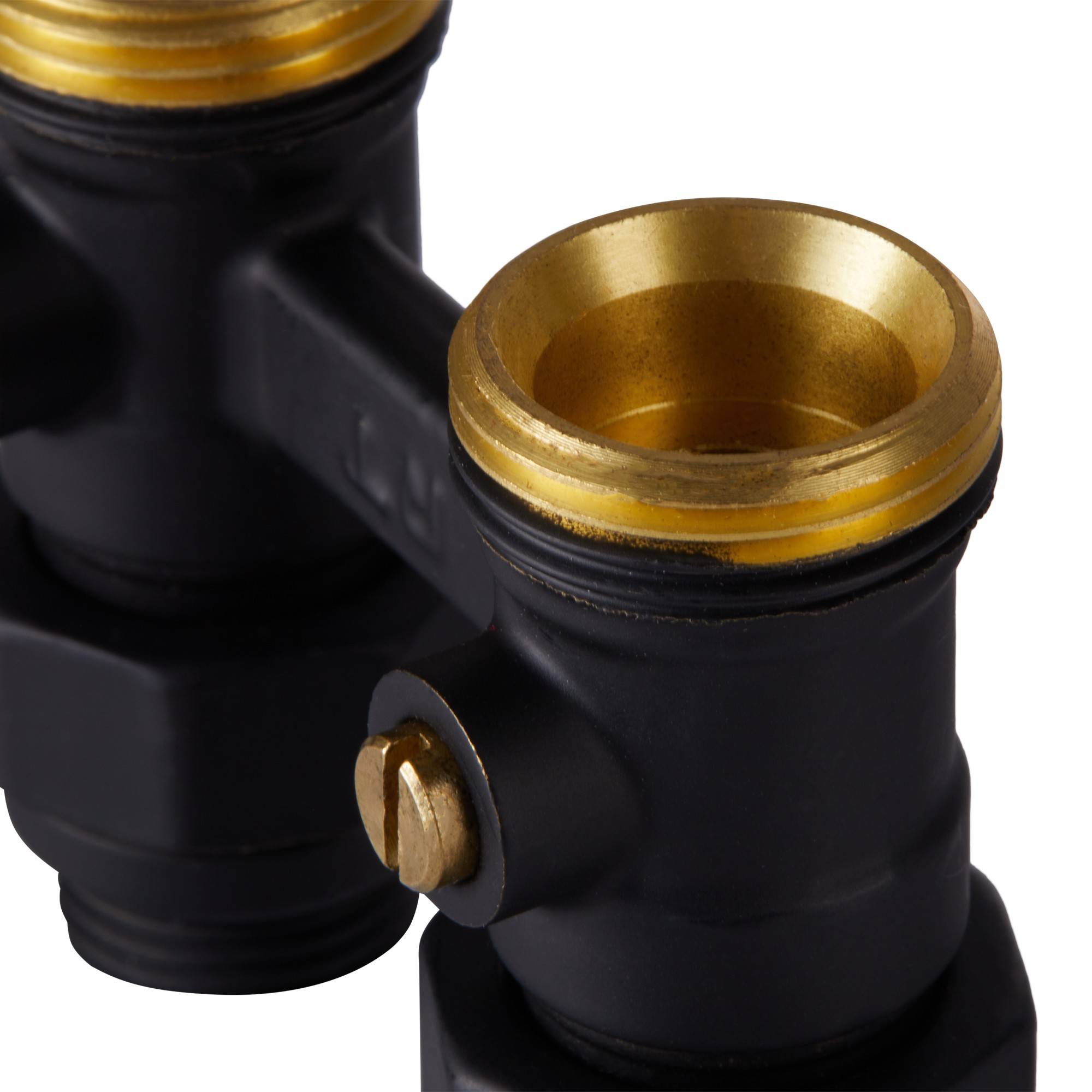 Узел нижнего подключения Royal Thermo прямой 1/2 x 3/4 EK черный RTE 07.00003