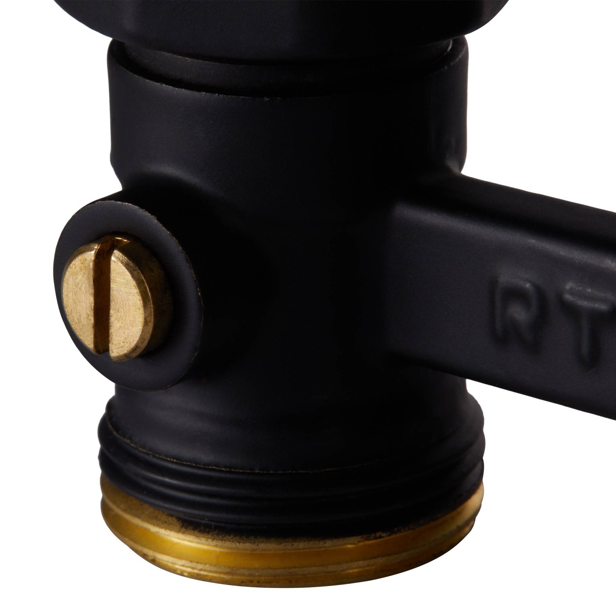 Узел нижнего подключения Royal Thermo прямой 1/2 x 3/4 EK черный RTE 07.00003
