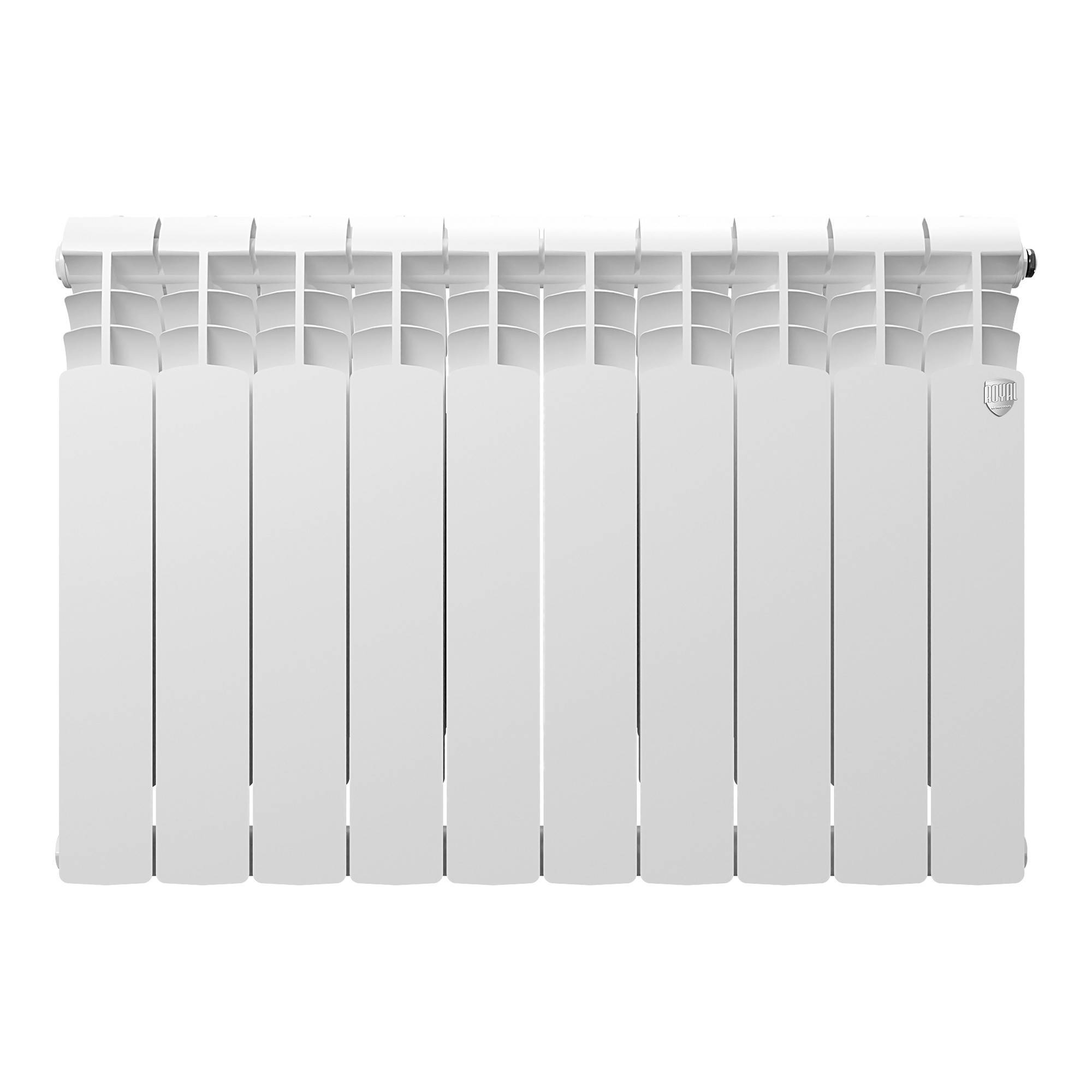 Радиатор биметаллический Royal Thermo Vittoria Super 500 LITE 10 секций боковое подключение НС-1421647