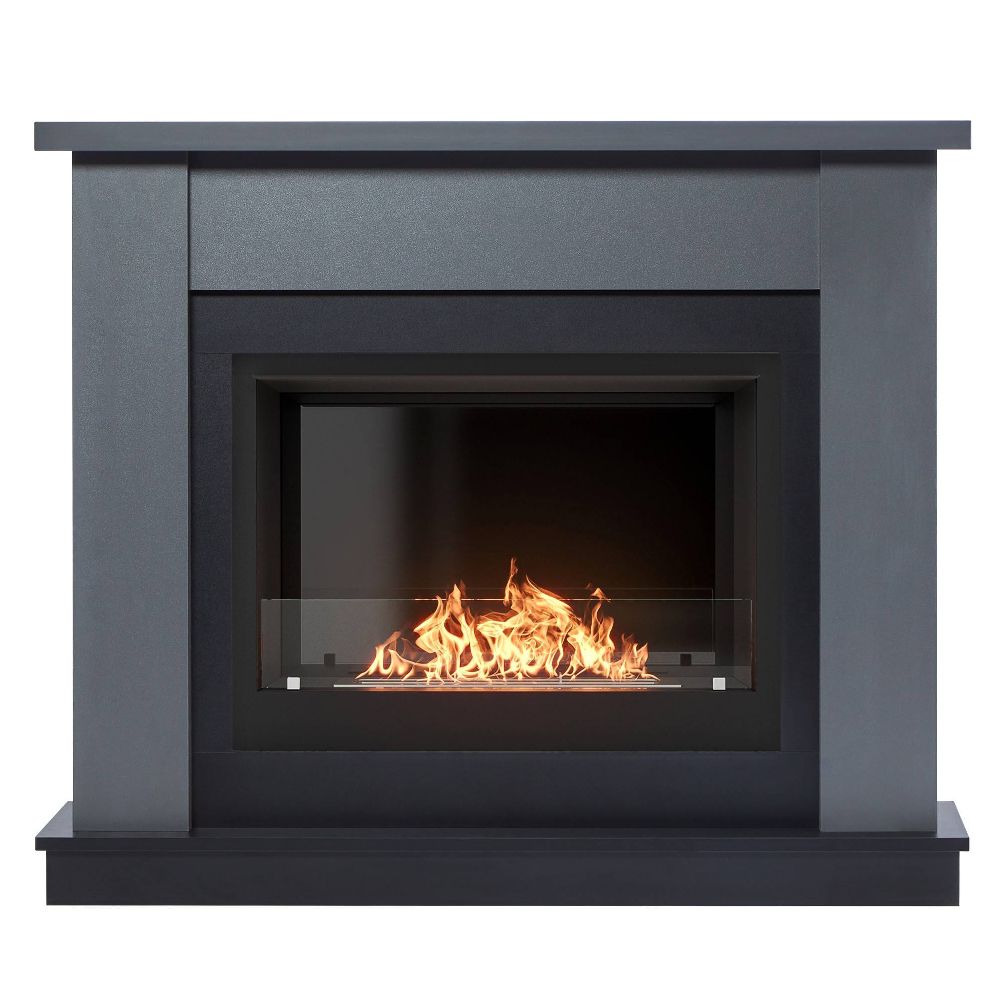 Каминокомплект Firelight Canto 25 графит с биокамином BFP/P-2520 1660815